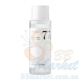 Заспокійливий тонер для обличчя ANUA Heartleaf 77% Soothing Toner 40ml (Термін придатності: до 07.05.2026)