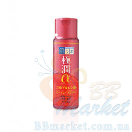 Противіковий гіалуроновий ліфтинг лосьон HADA LABO Gokujyun Lifting Alpha Lotion 170мл