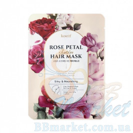 Живильна маска-шапочка для волосся KOELF Rose Petal Satin Hair Mask 30g 