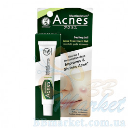 Точковий гель для проблемної шкіри Mentholatum Acnes Sealing Jell Anti Acne Treatment Gel 18g