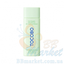 Сонцезахисна сироватка з заспокійливим ефектом TOCOBO Cica Calming Sun Serum SPF50+ PA++++ 50ml