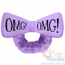 Косметическая повязка для волос Double Dare OMG! Purple Hair Band (фиолетовая)