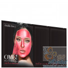 Трёхкомпонентный комплекс масок "Сияние и ровный тон" Double Dare OMG! Platinum Hot Pink Facial Mask Kit