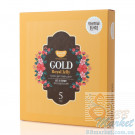 Гидрогелевая маска для лица с золотом  KOELF Gold & Royal Jelly Mask 30g - 5 шт