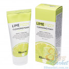 Пенка для умывания с экстрактом лайма и витамином С Secret Skin Lime Fizzy Cleansing Foam 120ml (Срок годности: до 28.06.2022)